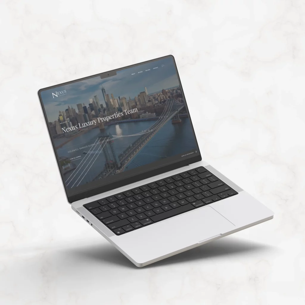 Branding on a website