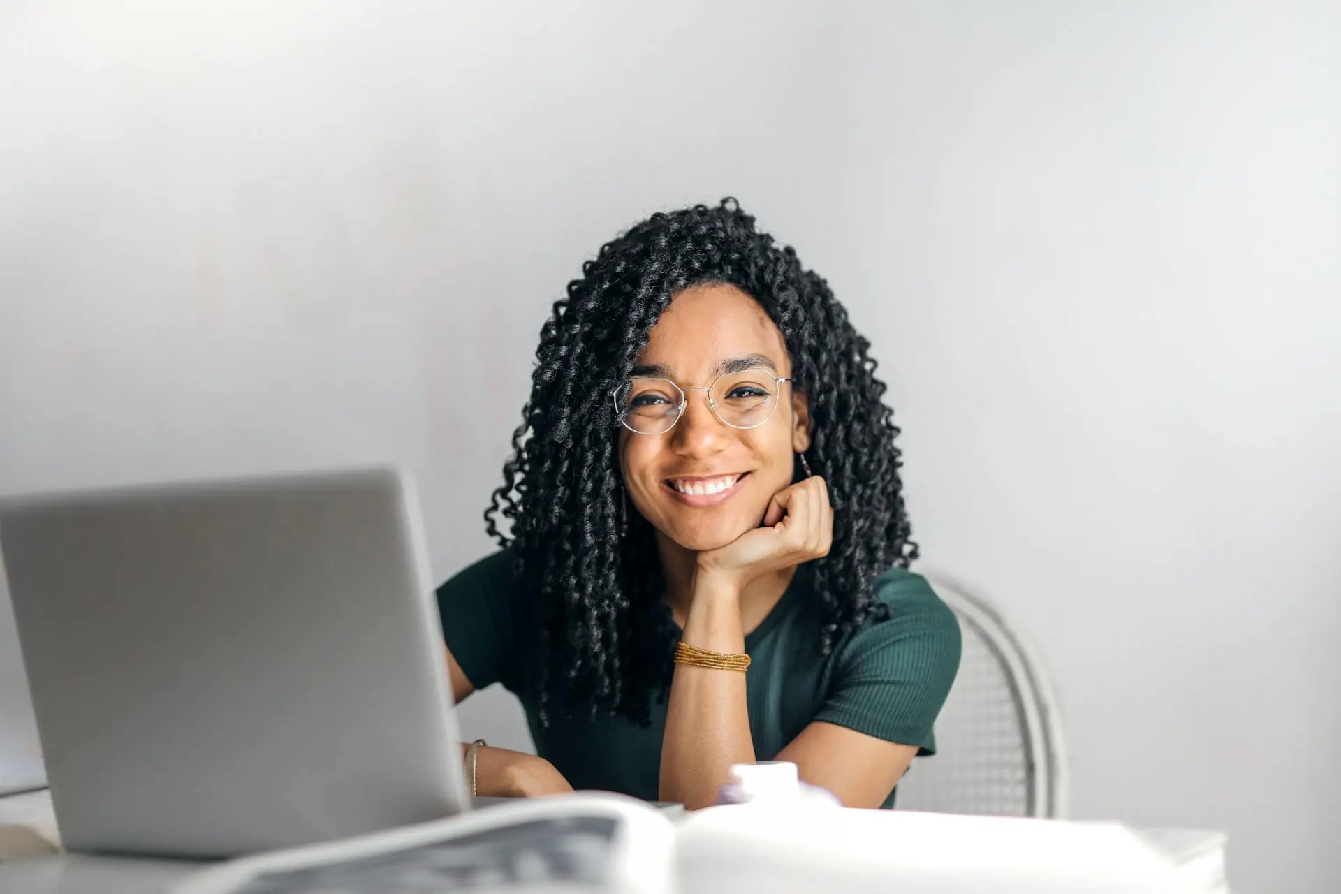 A realtor reviewing branding materials considering updates