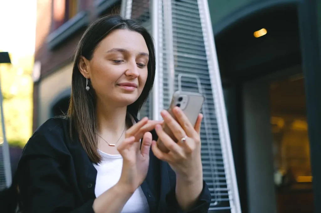 A video editor adding captions and transitions for social media content
