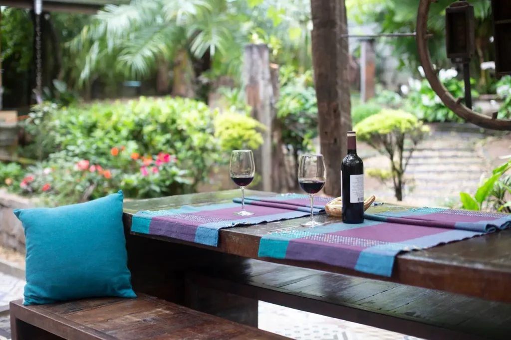 Highlighting outdoor spaces can help buyers imagine their spring and summer in the home.