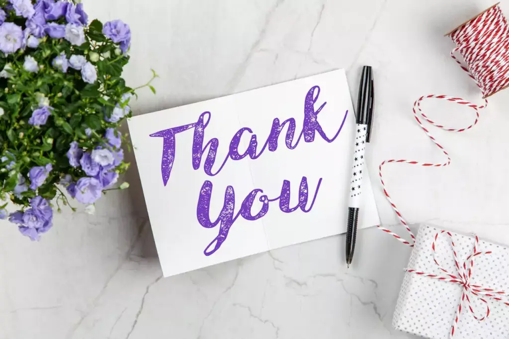 A little appreciation goes a long way in sparking word of mouth leads.